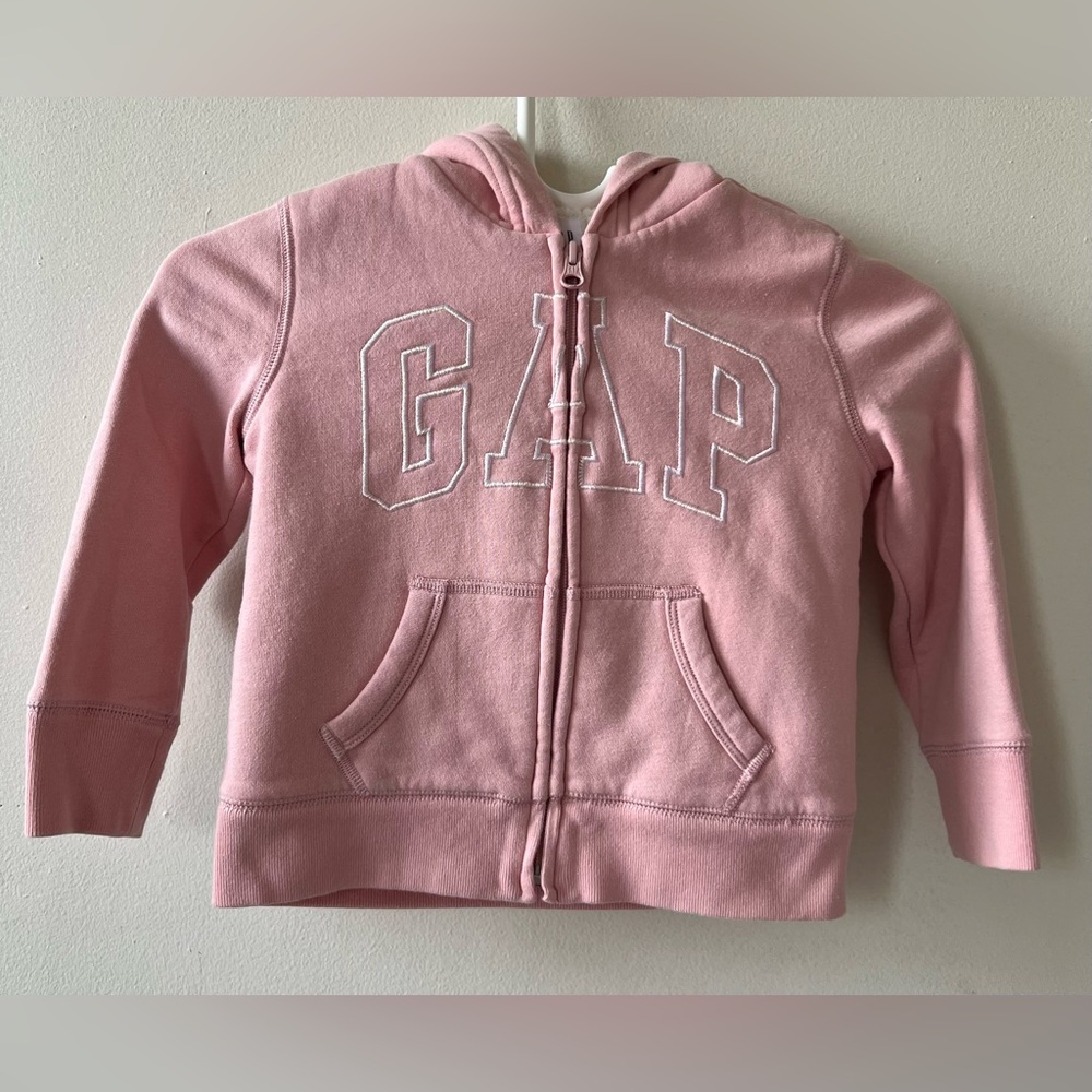 GAP Kids Cream Sherpa Hoodie Size XS  (4-5)